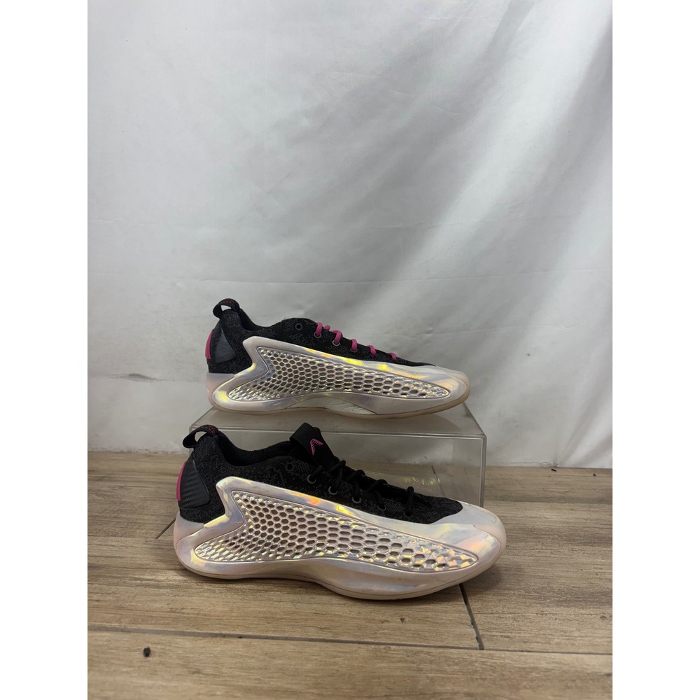 Adidas AE 1 Low Anthony Edwards Lucid Pink Black Iridescent IF1864 Mens 8.5